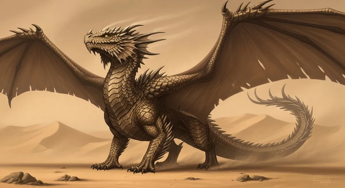 Avatar of A sandstorm dragon