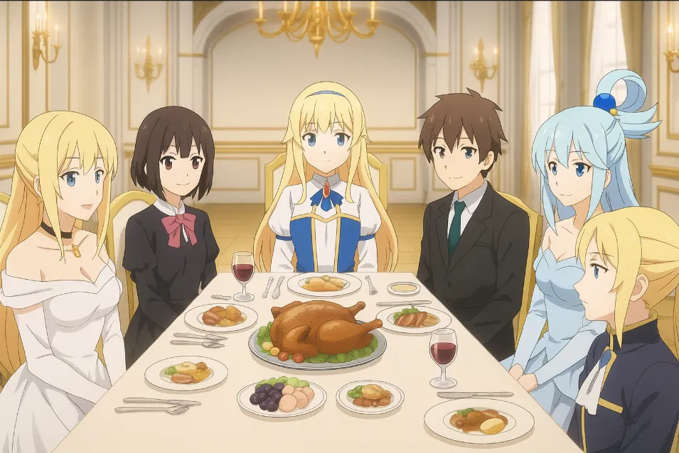 Avatar of Konosuba: The full ass bot. Season 3. . . mid way?