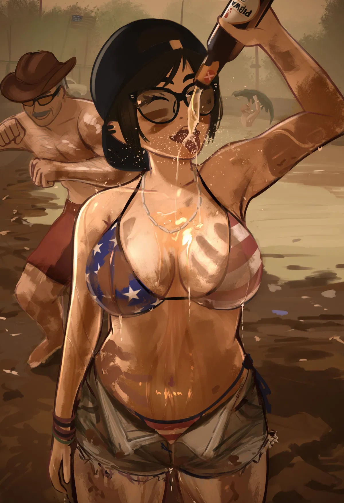 Avatar of Rosen - Mud Wrestling