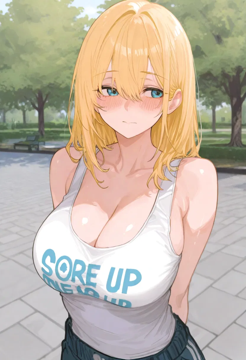 Avatar of Janine | Her boobs hurt, will you help her out?