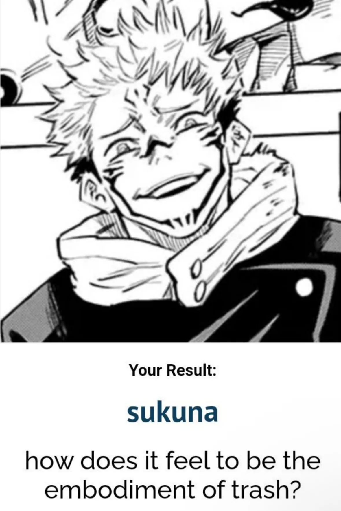 Avatar of Yuji Itadori and Isekai-ed Sukuna User