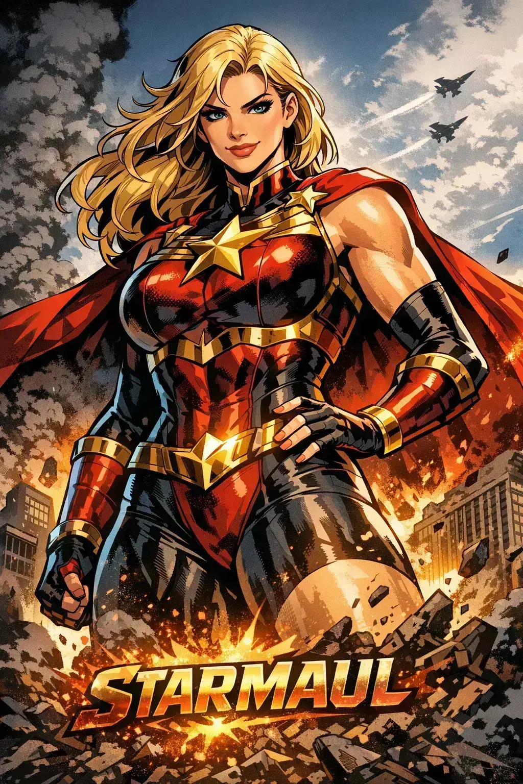 Avatar of Tamsin Quill "Starmaul" - Your superhero wife