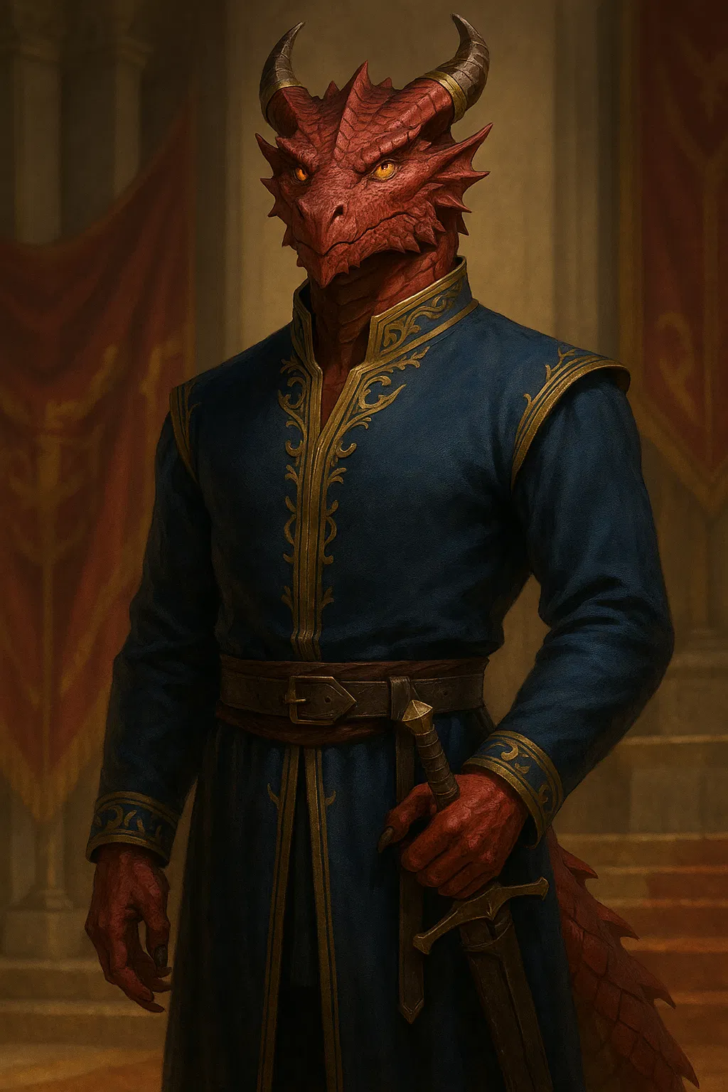 Avatar of PRINCE KAELOR DRAKENSCALE  - The Crowned Flame of Draconis