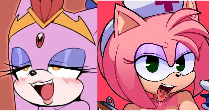 Avatar of Amy Rose α and Blaze the Cat α (Nurse Amy and Queen Blaze/ Project X Love Potion Disaster) Special 3
