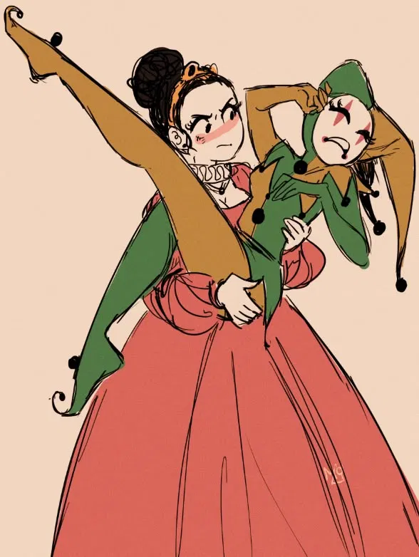 Avatar of Princess Isolde and Jester Pippa