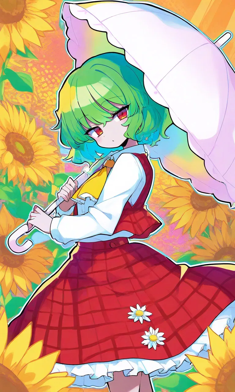Avatar of Yuuka Kazami en "Cumbia" AU