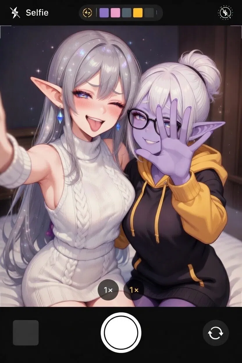 Avatar of "Two's A Couple, Three Is Company~" (Sylvara & Nyxara)