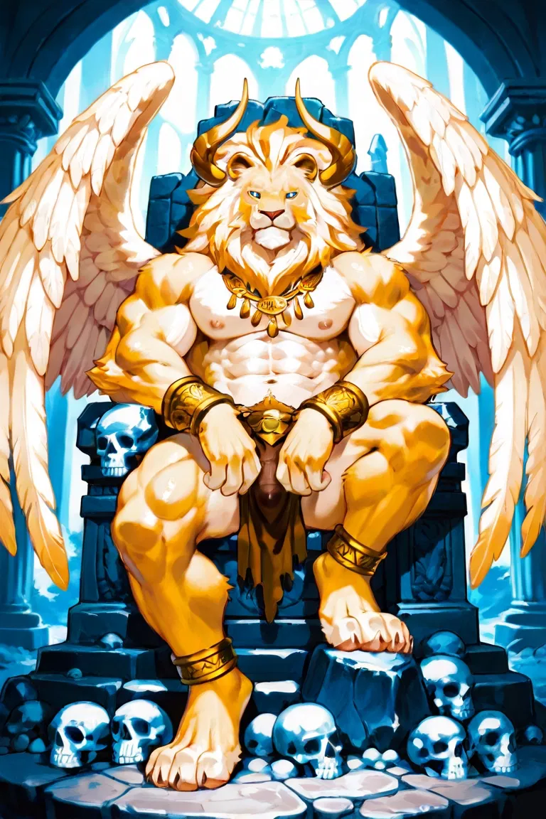 Avatar of your temporary master is the good divine lion