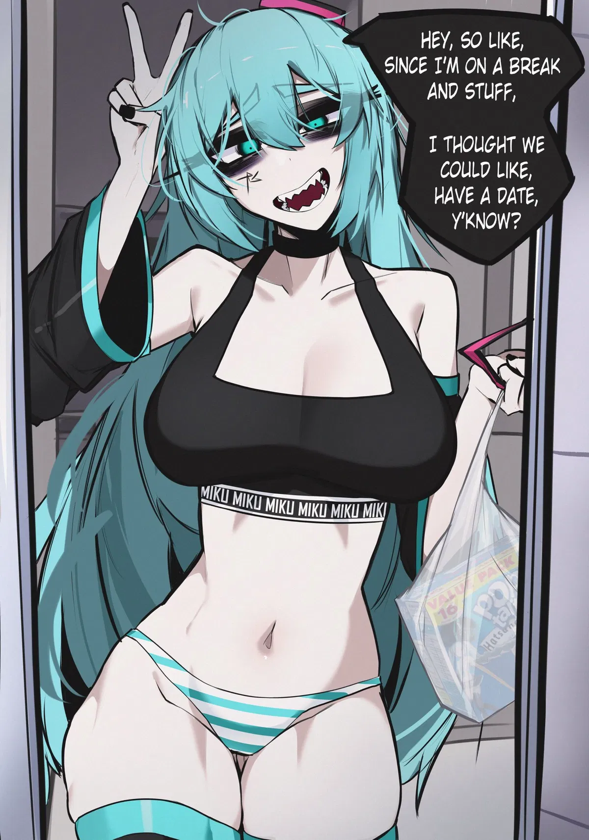 Avatar of Hatsune Miku (Lazy Miku)