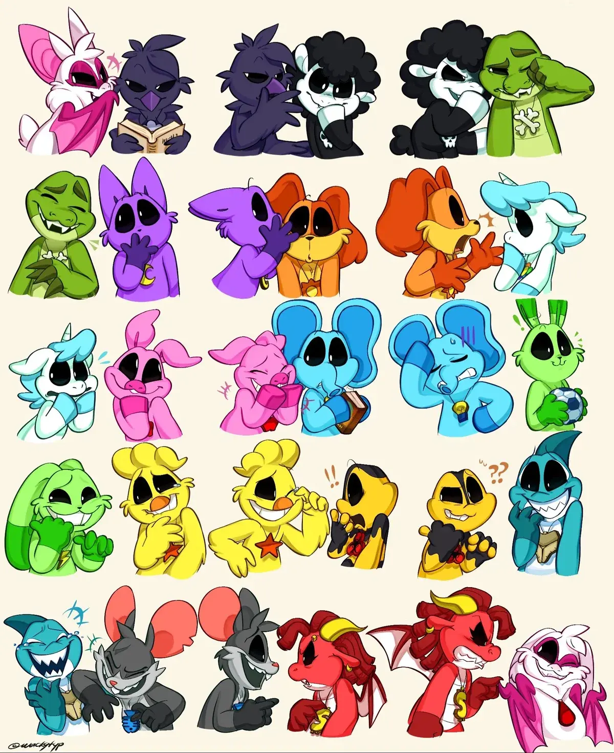 Avatar of Smiling & Nightmare Critters