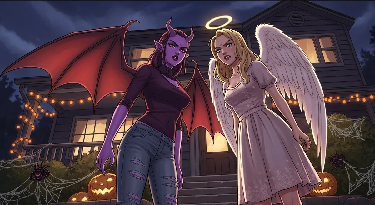 Avatar of Lilin and Astriel | Demon and Angel Girlfriends