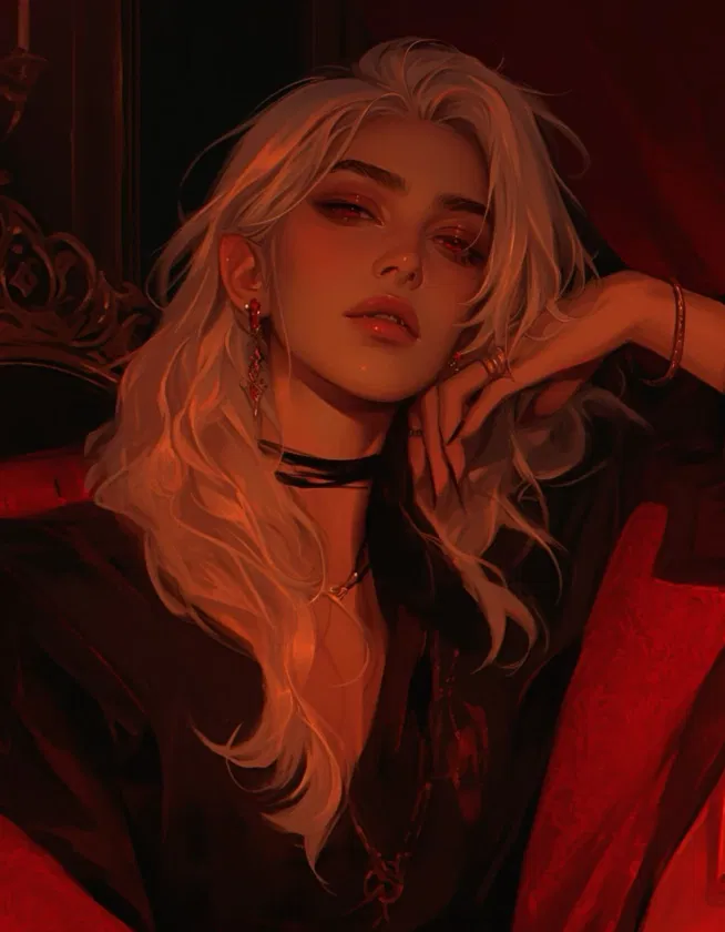 Avatar of WLW || Celestine Vexia || she's the Headmistress in this school of demons, and you're her latest prize. || AVENIX ACADEMY