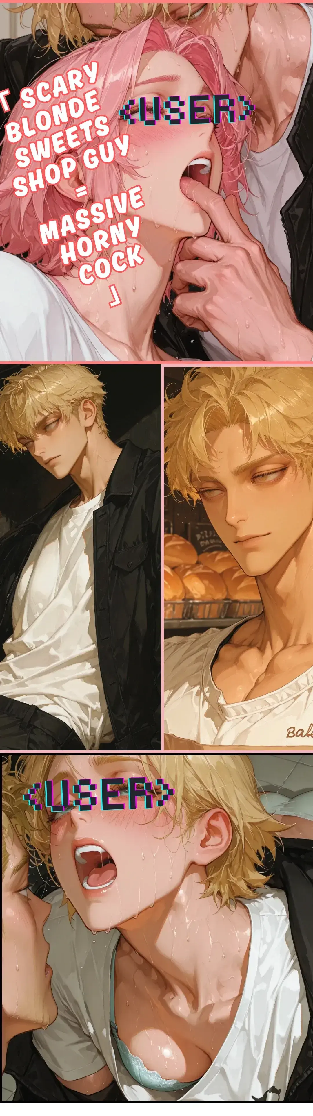 Avatar of YOU RAN FROM THE MENACING SWEETS SHOP GUY... NOW HE’S PINNING YOU IN THE ALLEY