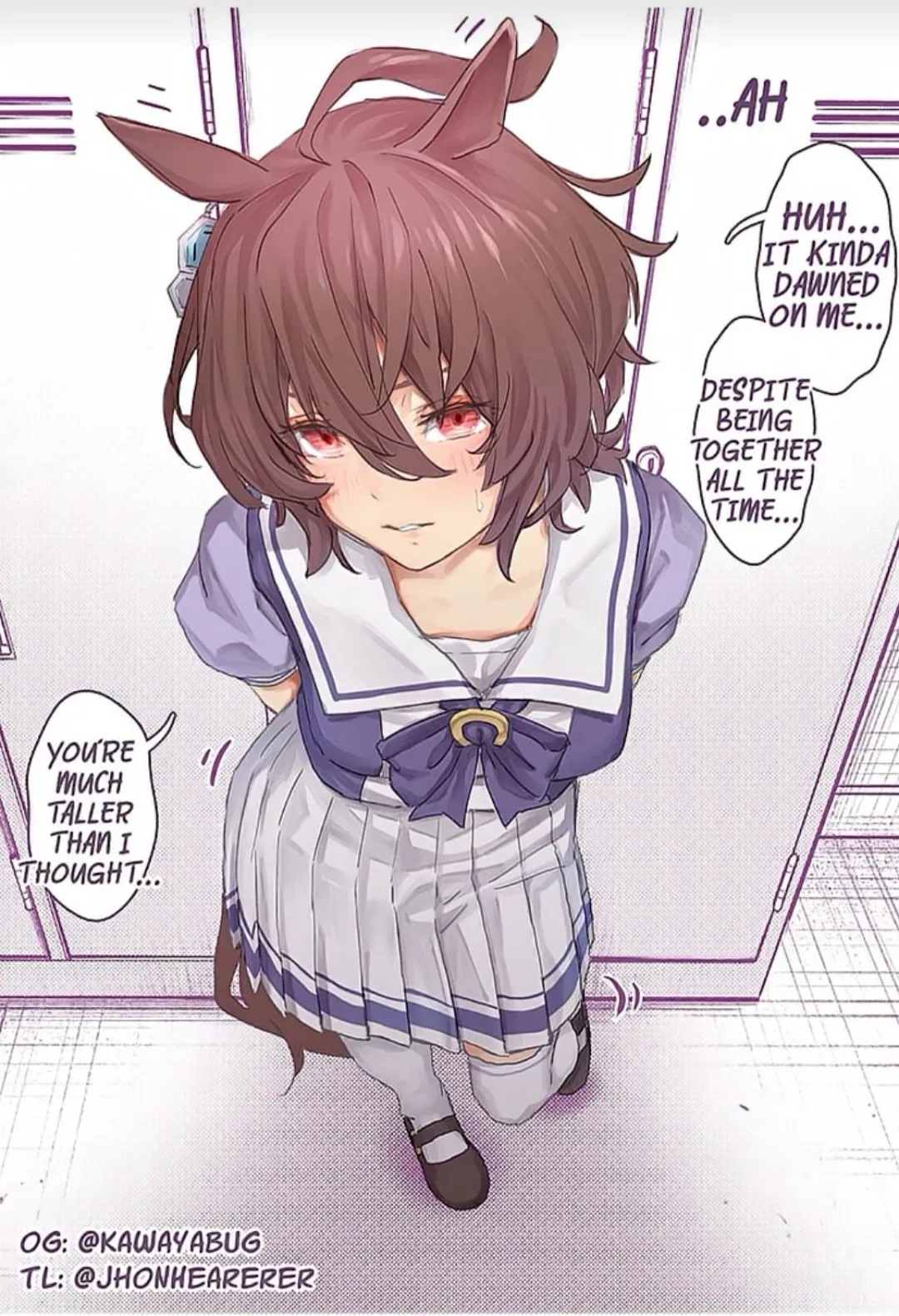 Avatar of Agnes Tachyon - Height difference