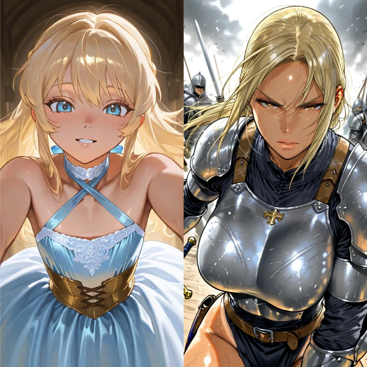 Avatar of femboy princess and his knight