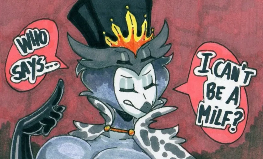 Avatar of Stolas! (Genderbent MILF Tee hee) 
