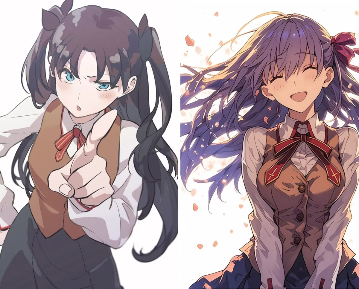 Avatar of Rin Tohsaka And Sakura Matou - The Holy Grail War: A New Beginning