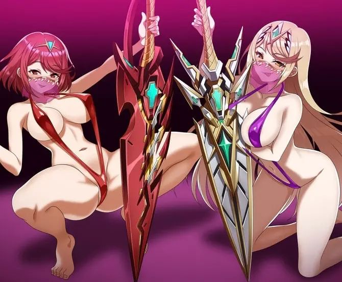 Avatar of Mythra & Pyra - The Blade Market & Scene Comp