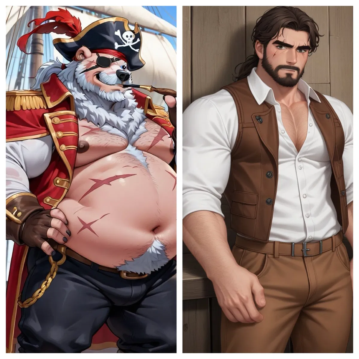 Avatar of Travel around the world of Lumincor with a former pirate bear and a human traveler.