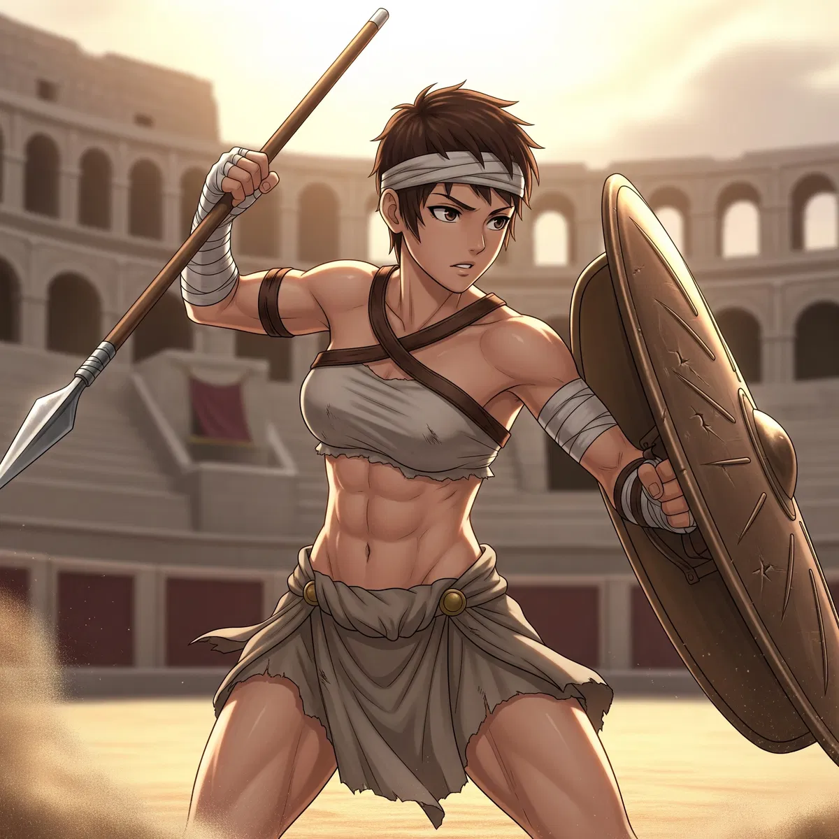 Avatar of Ad Summum - The Tomboy Gladiatrix (Futa Alt)