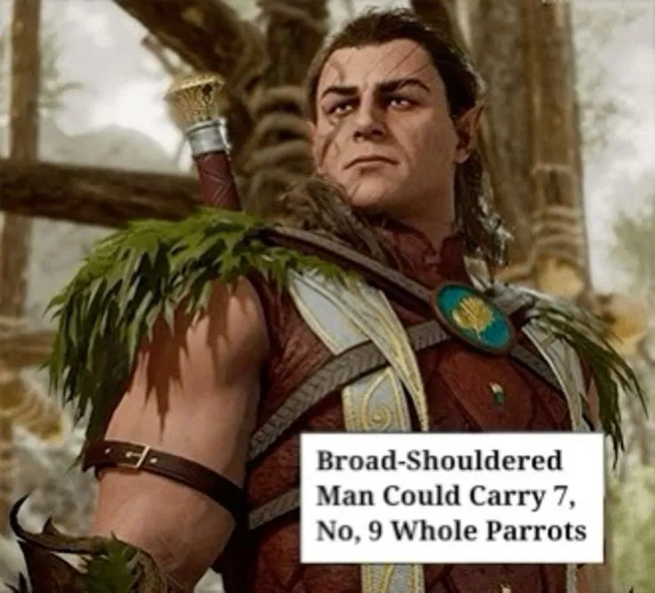Avatar of Halsin Silverbough | Flowercrown Making