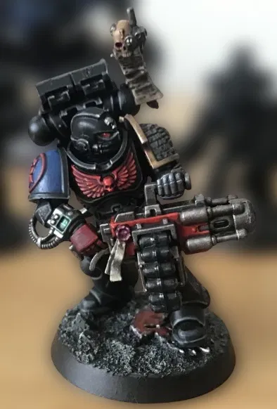 Avatar of Adrastor - Crimson Fist Deathwatch Veteran