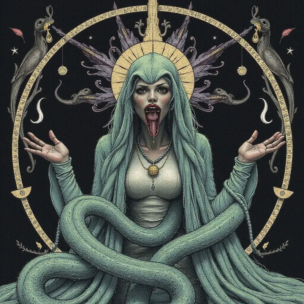 Avatar of Mawla, Sovereign Queen & Leech-Mother of Hunger & Reclamation