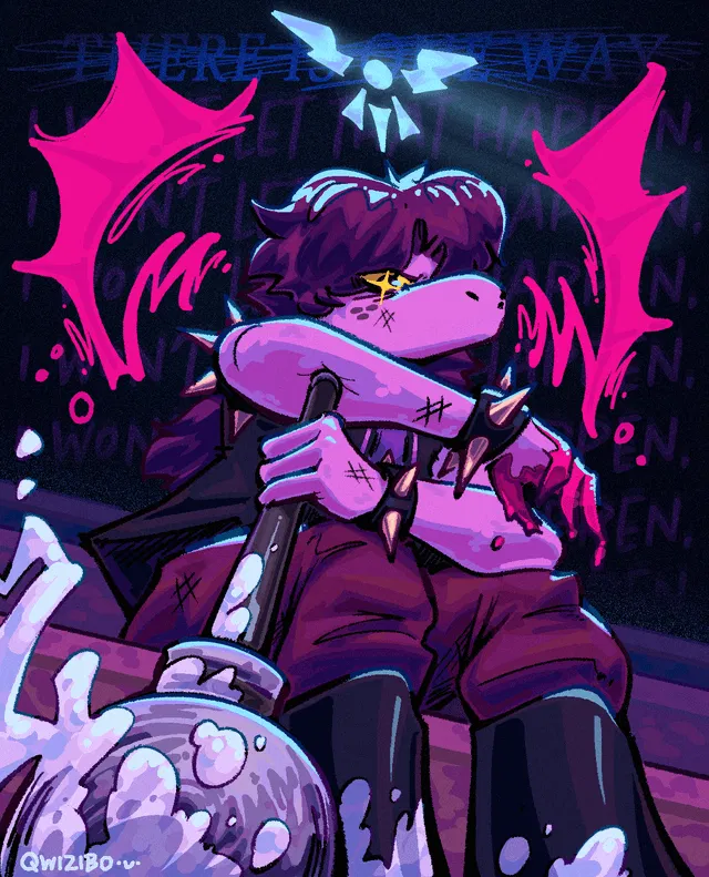 Avatar of Susie || Asking you out [Deltarune]