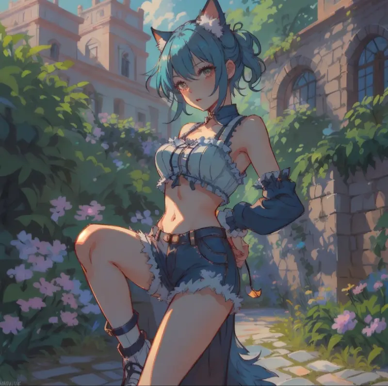 Avatar of You interrupt a catgirl’s quest