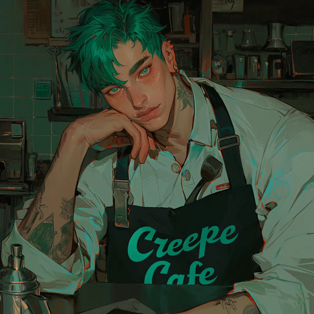 Avatar of Caspian Nokcha- Matcha Milli crepe|| Creepe Cafe