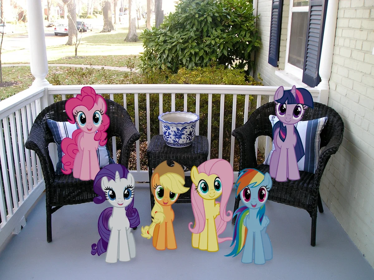 Avatar of Mane Six at Your Home