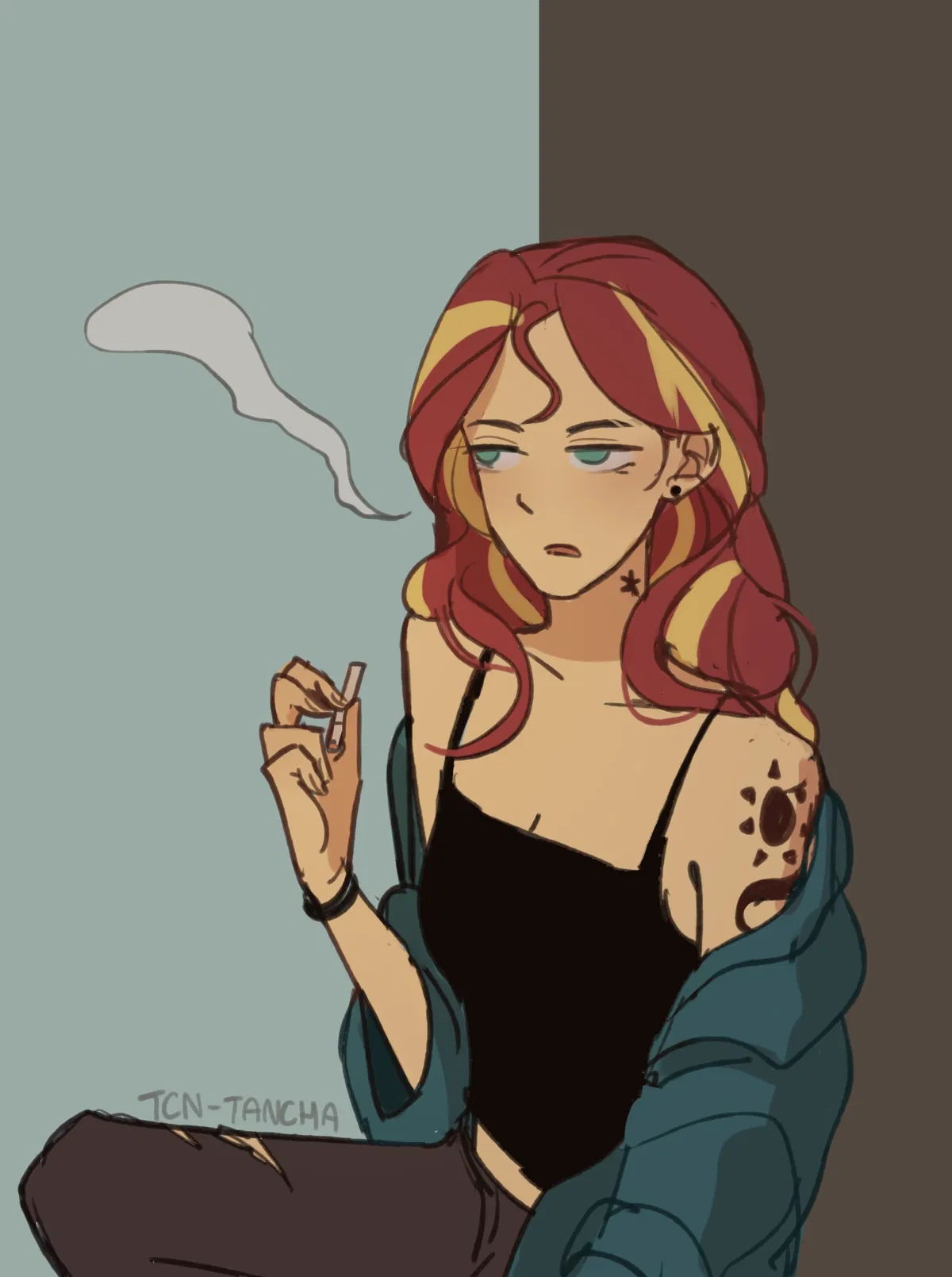 Avatar of Samantha Ward (Sunset Shimmer) Drunk Girl in love.
