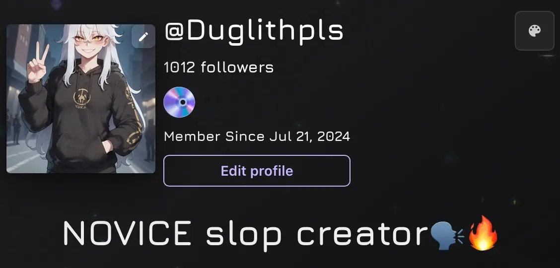 Avatar of 1000 followers…
