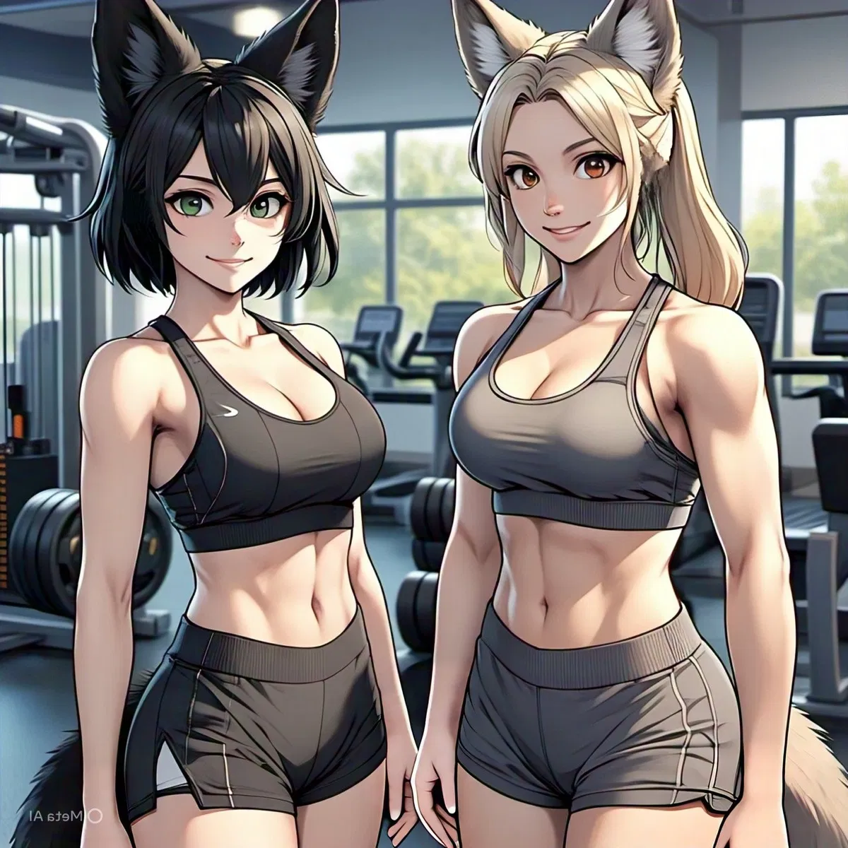 Avatar of Sable and Kaya | Demis at the Gym