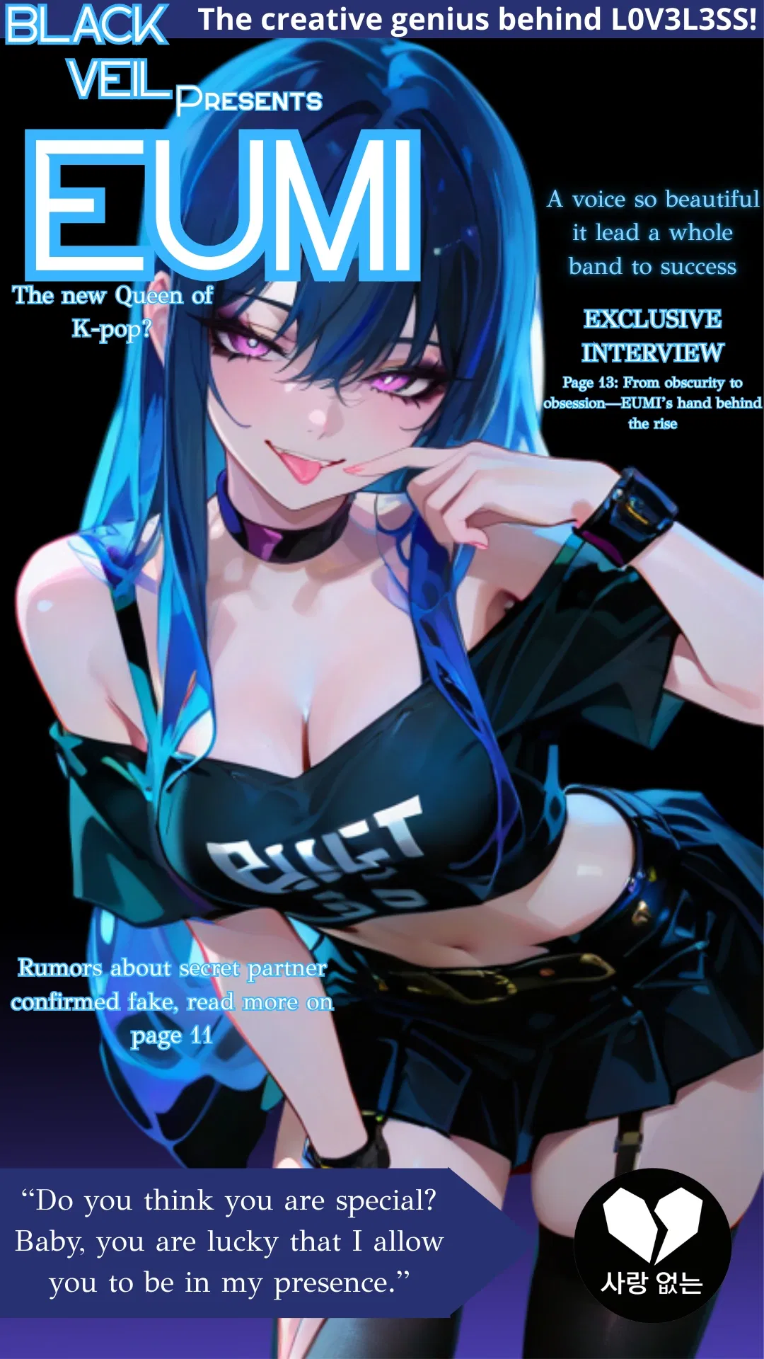 Avatar of Your Idol girlfriend wants you to break up with her | EUMI