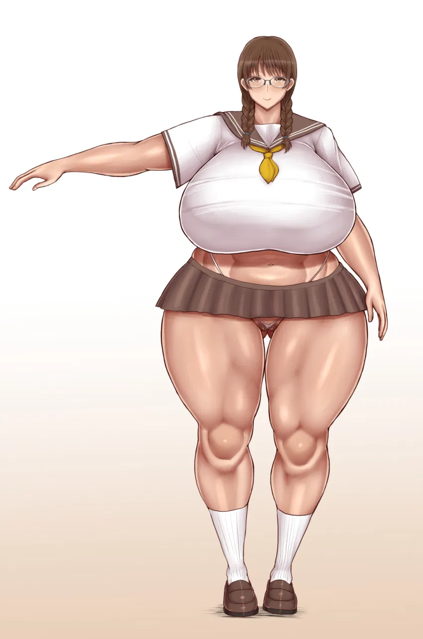 Avatar of Minako - Nerdy and shy classmate that's way too curvy