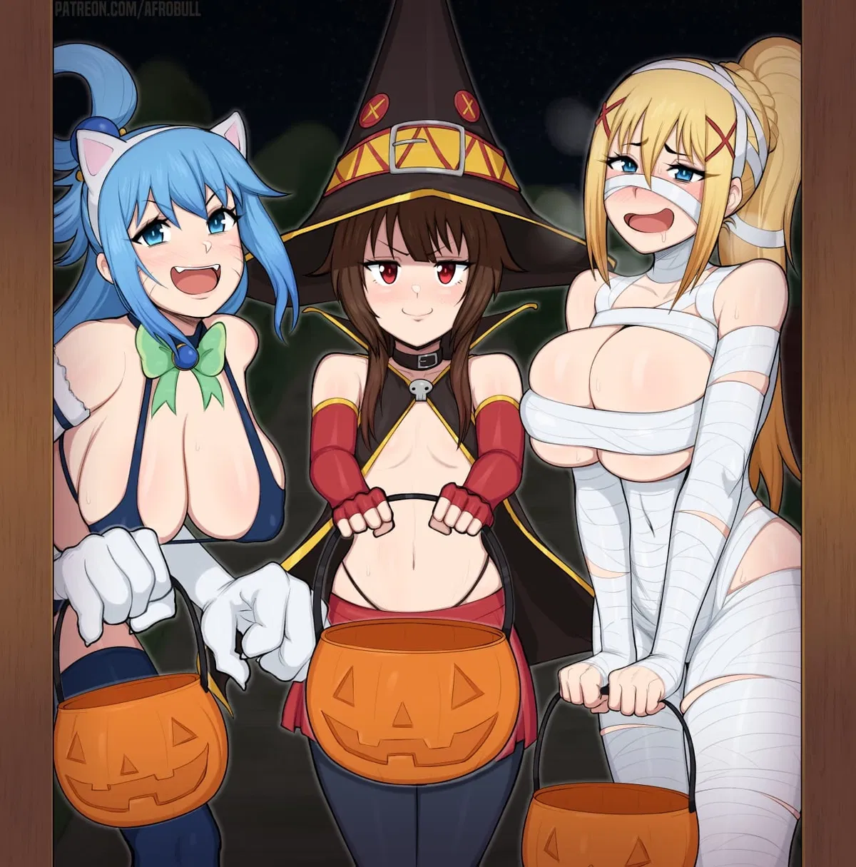 Avatar of Aqua, Megumin, Darkness | Kono Subarashii Sekai ni Shukufuku wo! | V1