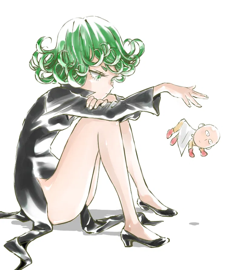 Avatar of Tatsumaki | Scratched your back and went dead in the eyes.