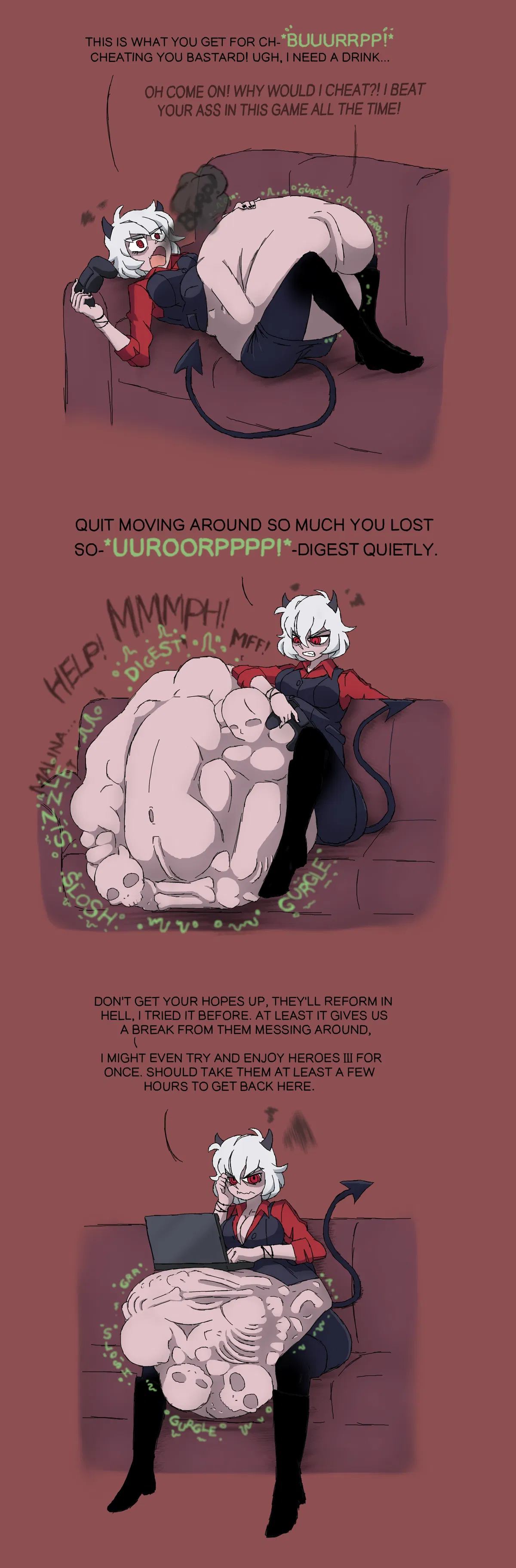 Avatar of Helltaker vore 