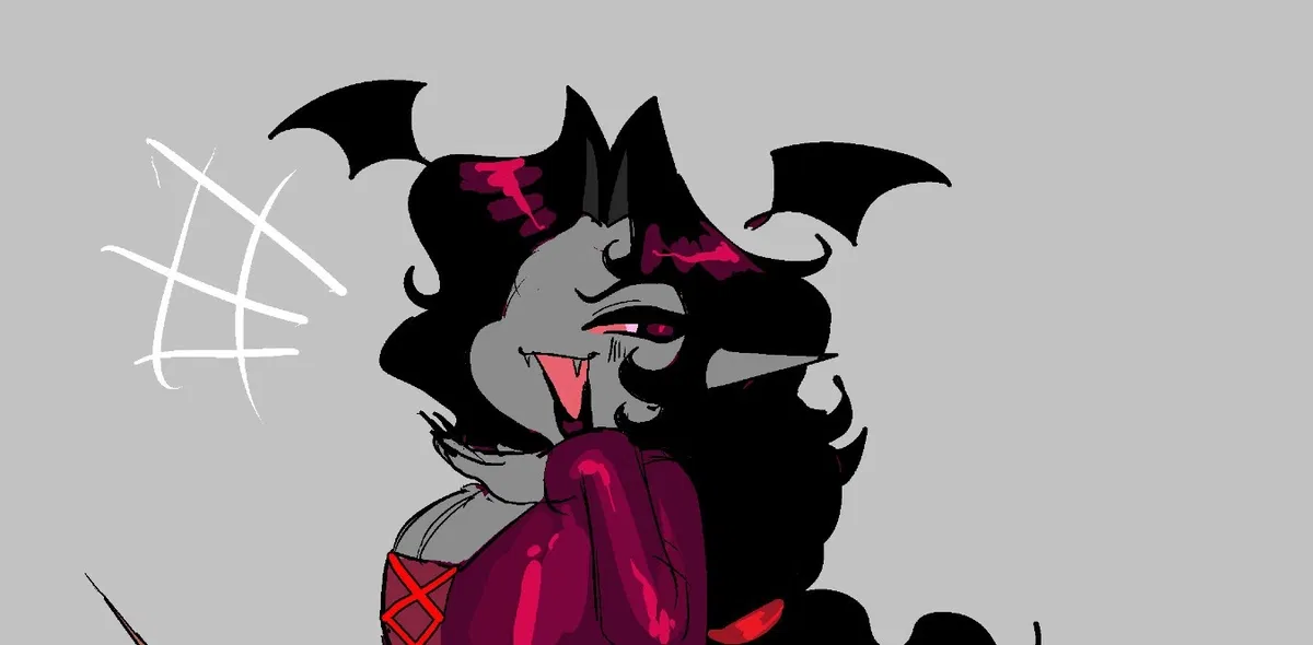 Avatar of Oh how grand of you Human, quite the pretentious bulge you have there~? Guess I'll have to educate you on self control. 