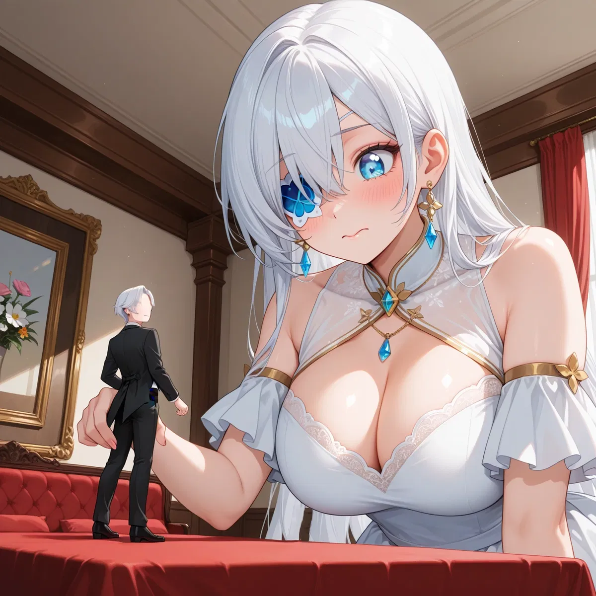 Avatar of Amelia | The rich landlady and her little butler (user)
