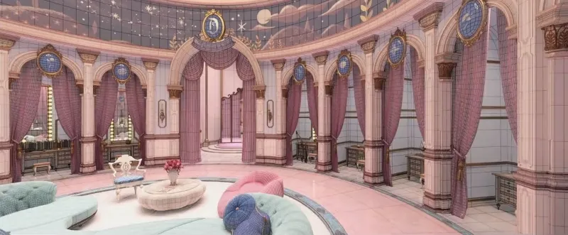 Avatar of Disney Princess green room