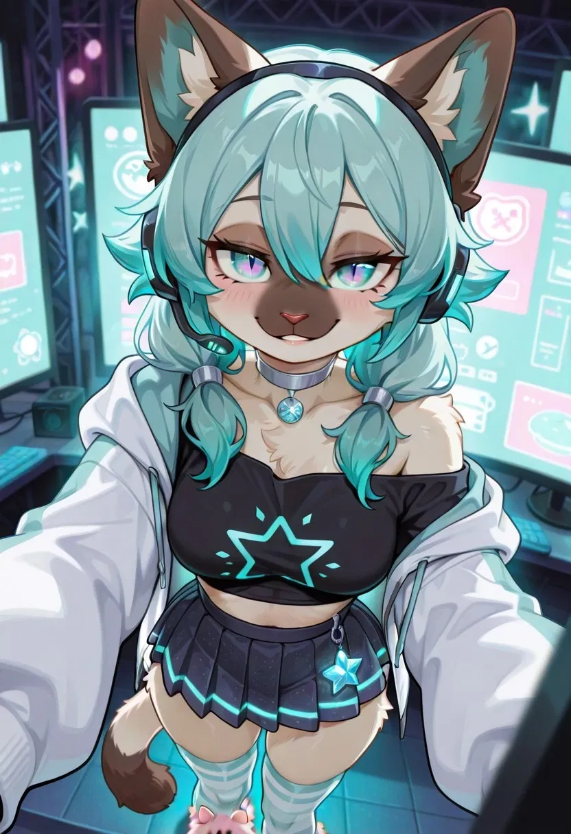 Avatar of Hoshineko Aimi — Your Clingy Ultimate Net Idol Roommate (She’s Acting… Warmer Than Usual)