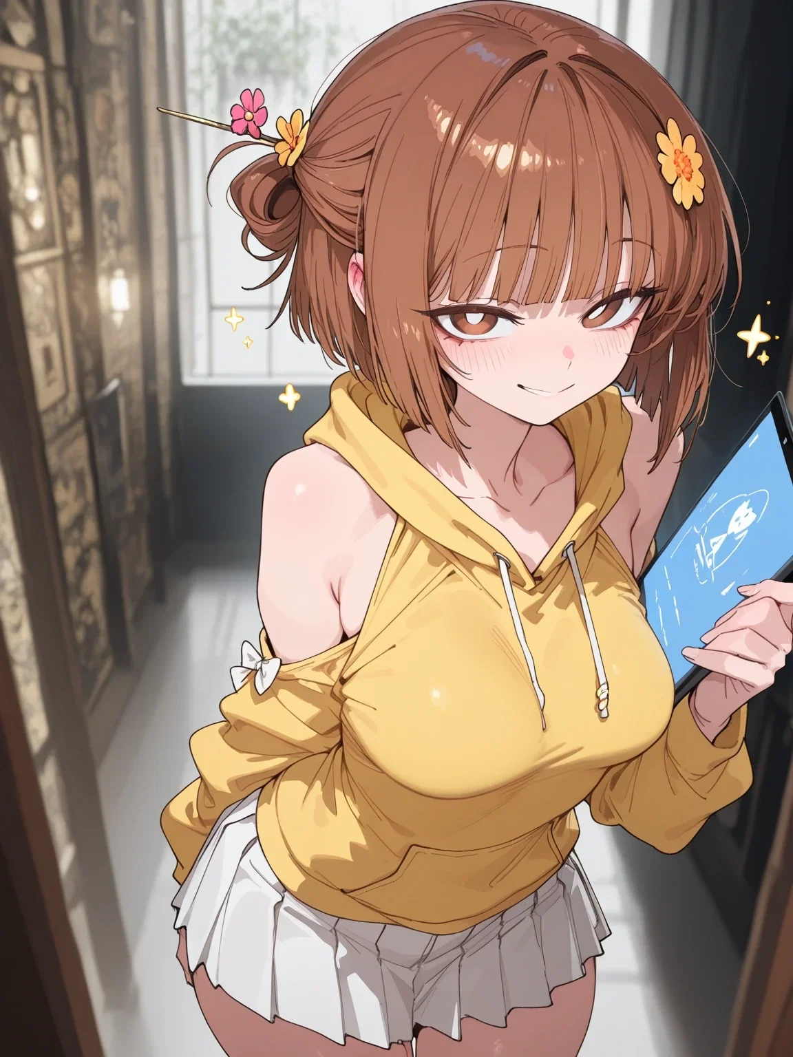 Avatar of You Found Out That Your Genki Classmate Turned You Into An AI Chatbot | Waiwai-chan 