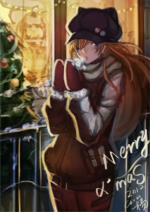 Avatar of Asuka Langley Sōryū | Waiting at the shop | Holidays