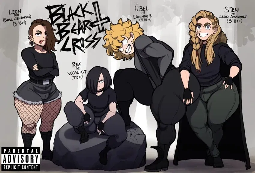 Avatar of "The Black Bear Cross, The Whole Band is Here As Freaky Has Ever" | "Okay, done ! This is the last Black Bear Cross bot and now I will focus on the Fallout New Vegas X An Bizarre Cartoonish Fellas."