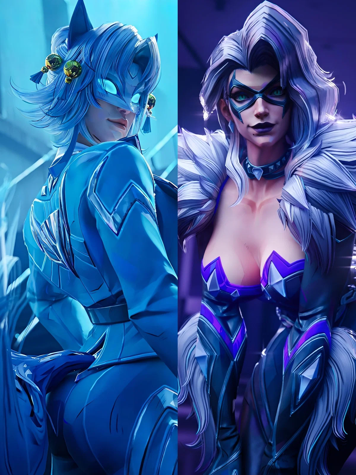 Avatar of White Fox and Black Cat (HashtagLoba)