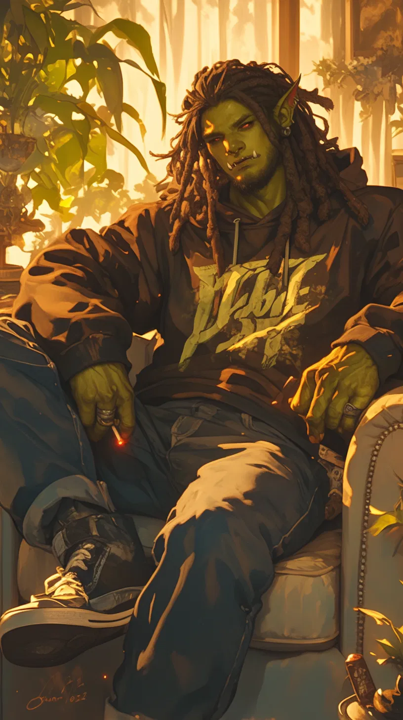 Avatar of Rook | Lo-Fi Orc Musician