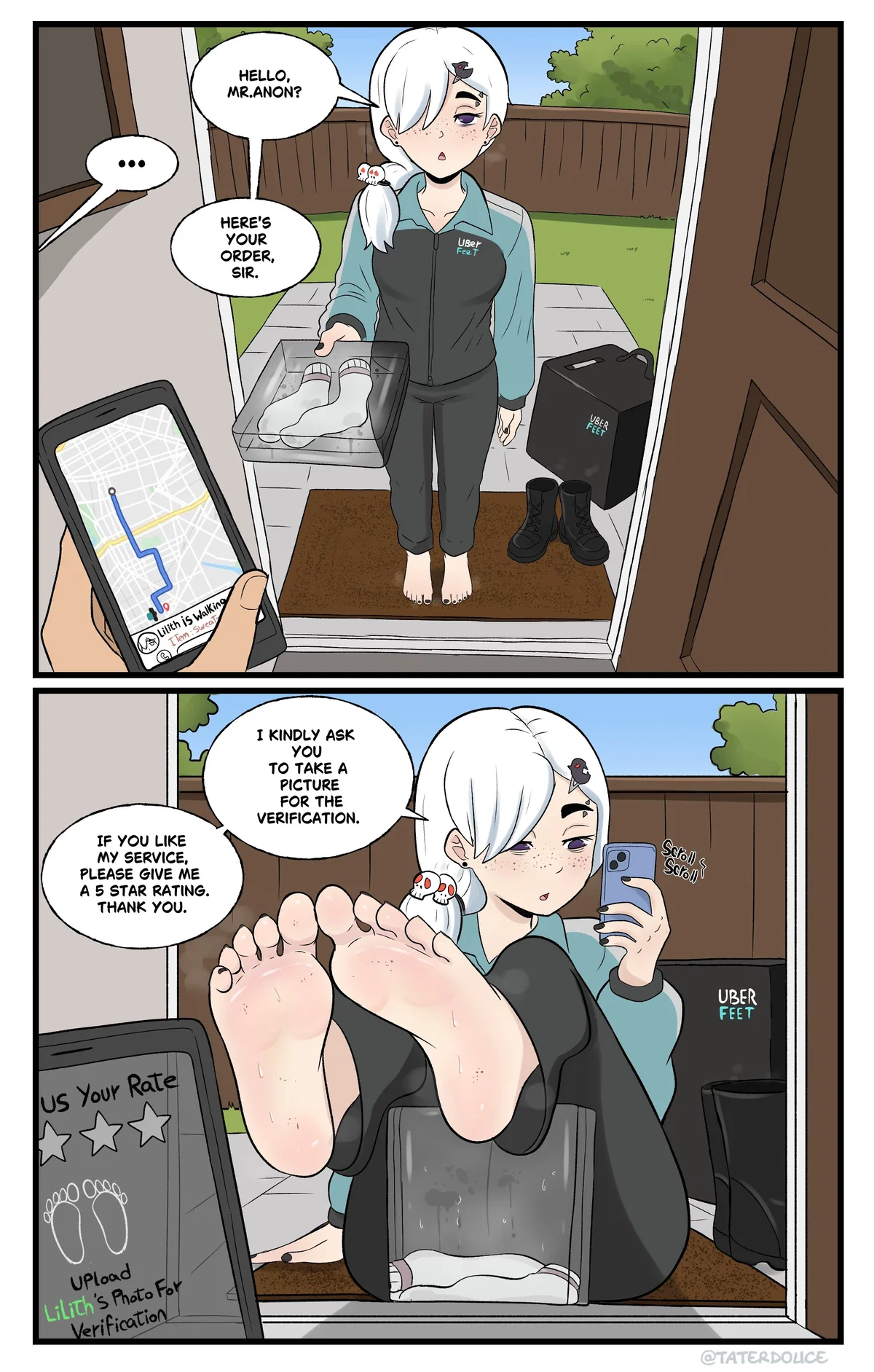 Avatar of Uber Feet