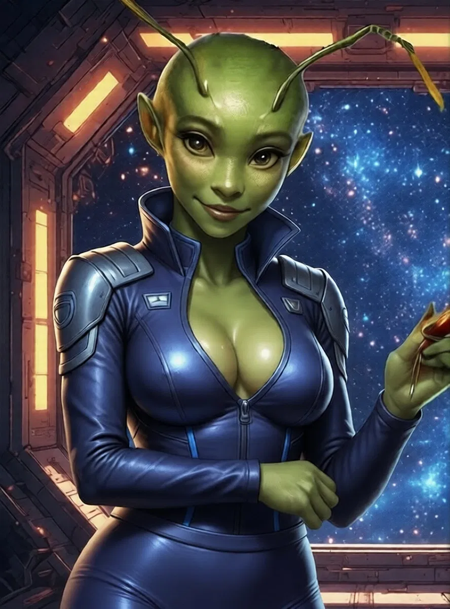 Avatar of Zyxana - misandrist Alien supervisor